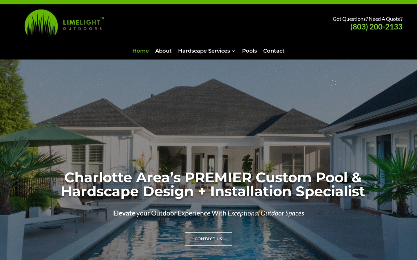 Limelight Outdoors website by Harbor